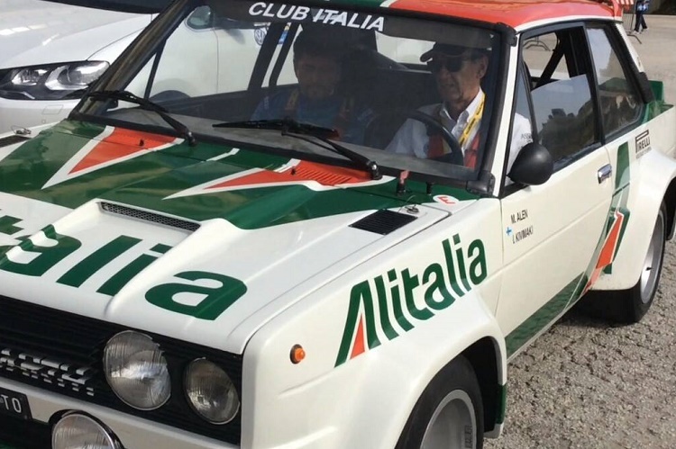 Markku Alen im Fiat 131 Abarth