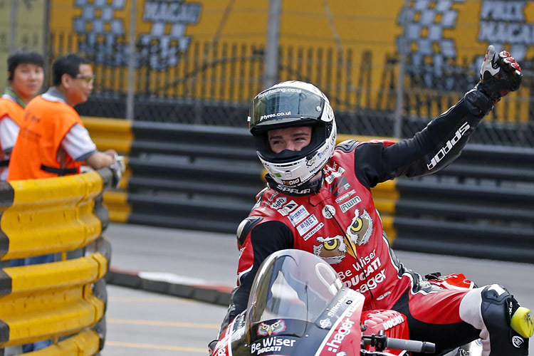 Halbzeit-Pole-Position für Glenn Irwin (Ducati) beim Macau GP