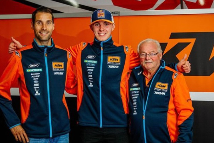 Maximilian Spies steigt mit Team Kosak KTM in die WM ein
