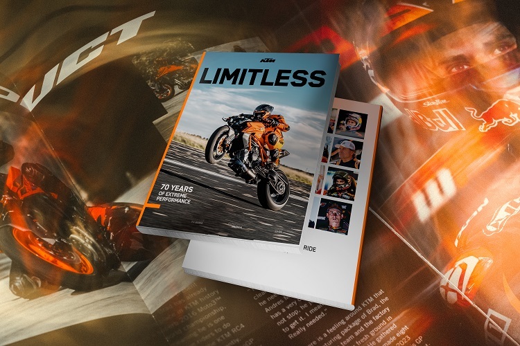 Limitless: Das Magazin zur 70-jährigen Firmengeschichte von KTM