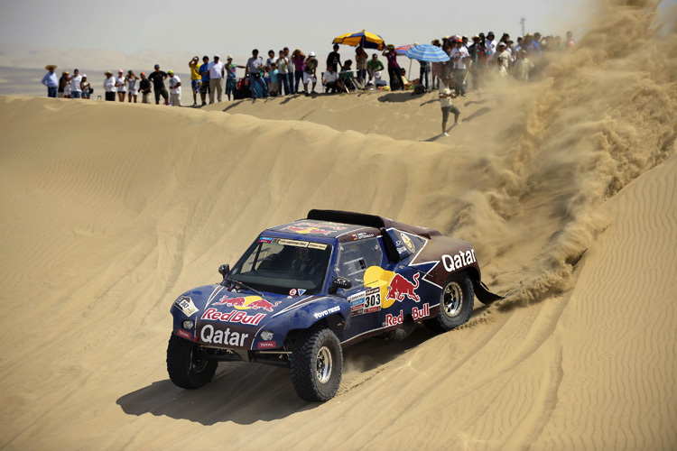 Der Dakar-Auftakt lief für Carlos Sainz noch nach Wunsch