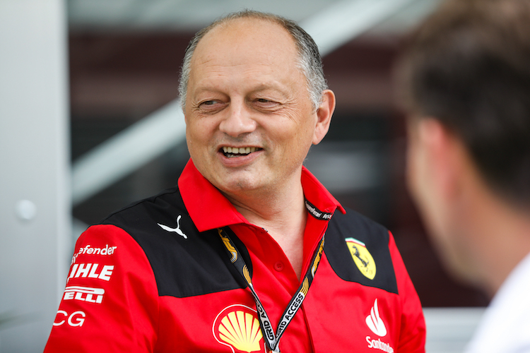 Ferrari-Teamchef Fred Vasseur: «Wir müssen mit der gleichen Einstellung wie immer ans Werk gehen»