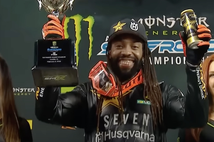 Malcolm Stewart holte in Tampa seinen ersten Sieg im 450er Supercross