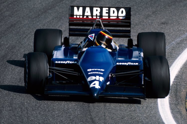 Bellof bei seinem letzten Grand Prix, 1985 in Zandvoort