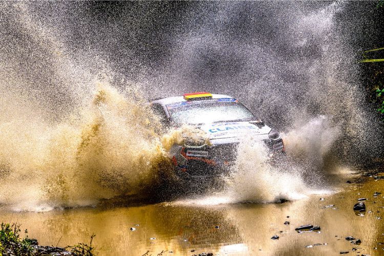 Der Ford Fiesta von Schönborn/Wenzel auch als Amphiebienfahrzeug tauglich