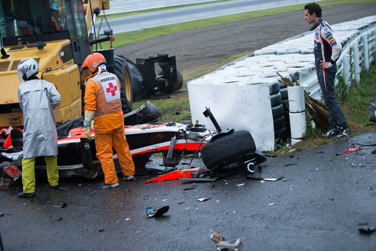 Adrian Sutil erlebte den Unfall von Jules Bianchi hautnah mit