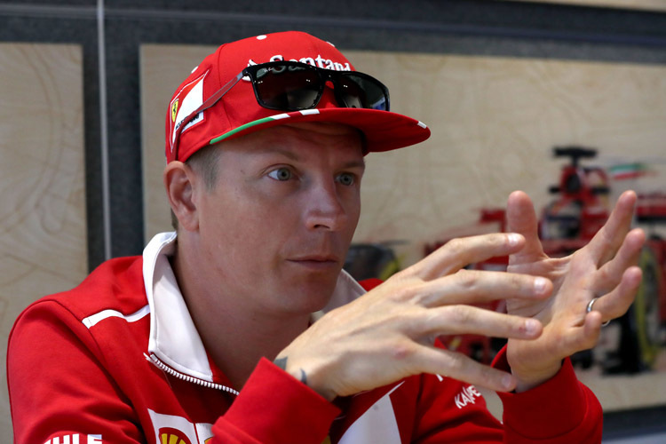 Ferrari-Star Kimi Räikkönen