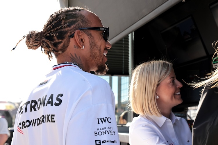 Lewis Hamilton und Susie Wolff