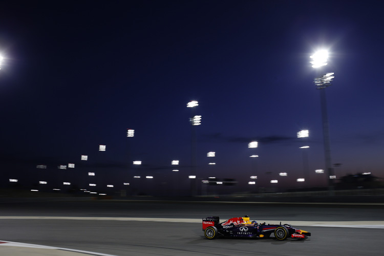 Sebastian Vettel quetschte alles aus diesem Tag heraus – bis zur Nachtfahrt