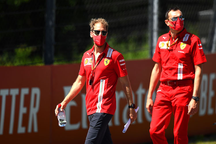 Sebastian Vettel muss sein Ferrari-Cockpit nach der Saison 2020 räumen