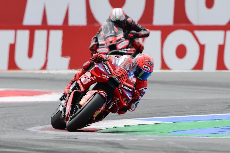 Marco Bezzecchi war nah dran an Marc Marquez