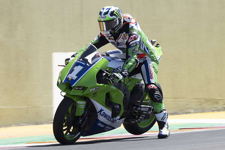 Jonathan Rea constantly had to push the limits
