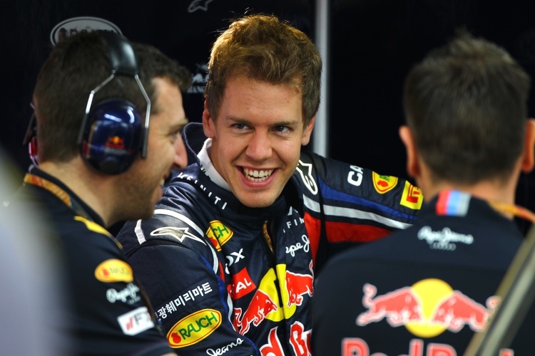 Sebastian Vettel ist erleichtert.