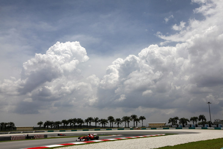 Ferrari hat die Wolken unterschätzt!