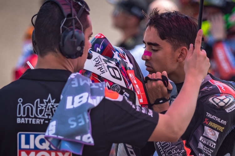 Kommt als Neunter der Moto2-WM zum Heim-GP: Senna Agius