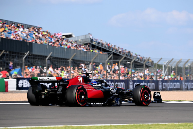 Valtteri Bottas in Silverstone