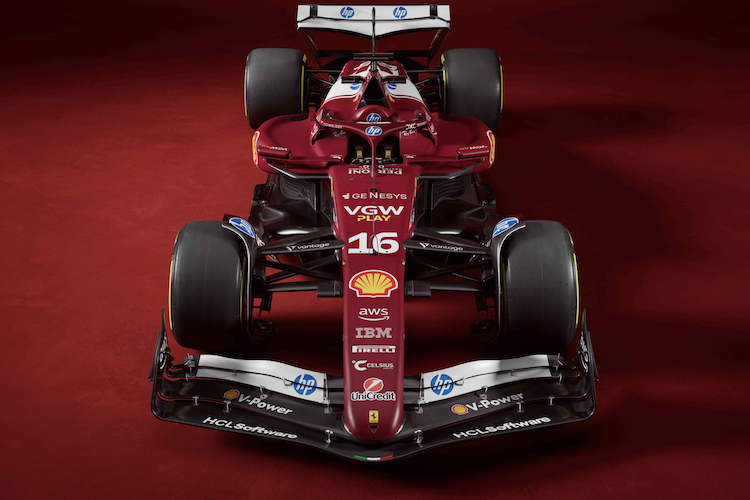 Charles Leclerc tritt mit der Nummer 16 an