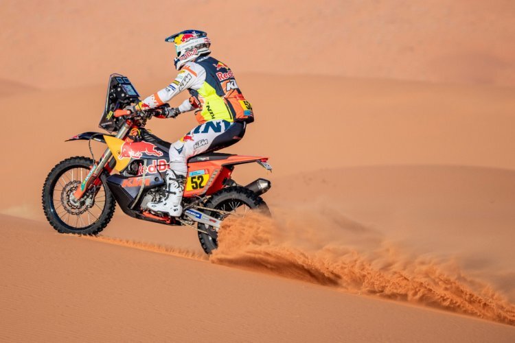 Matthias Walkner: Noch kein Etappensieg, aber Dakar-Zweiter
