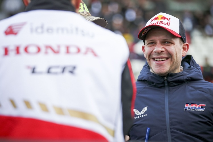 Auch 2025 in Diensten von HRC: Testfahrer Stefan Bradl