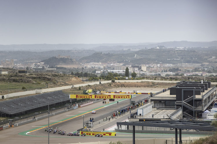 Willkommen zum Rennen in Aragón