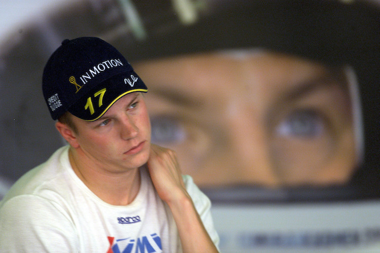 Kimi Räikkönen 2001 mit Sauber in Australien