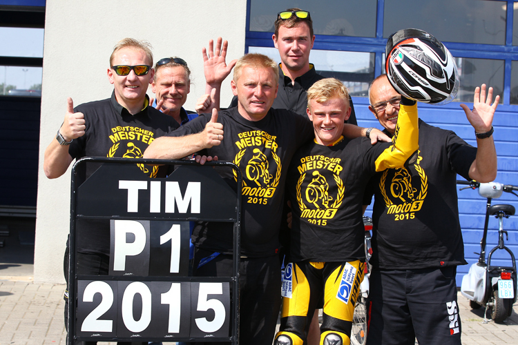 Tim Georgi und das Freudenberg-Team holt den Titel 2015