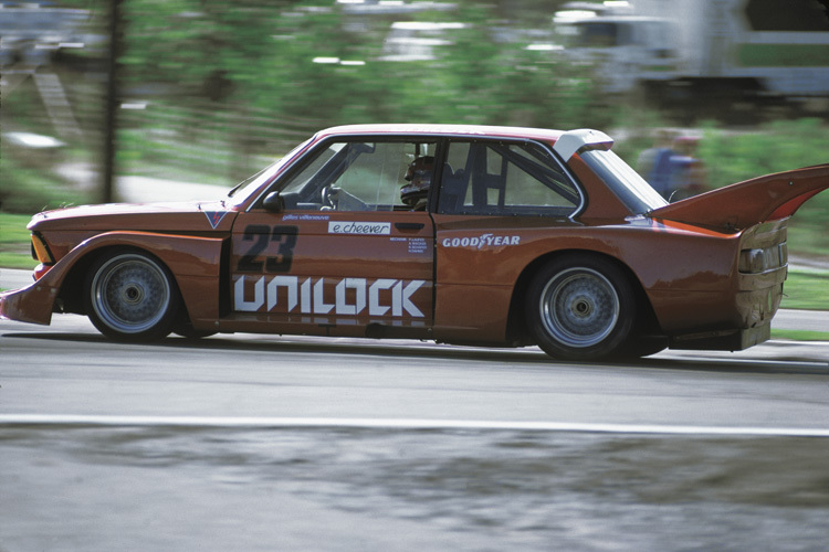 Zwischenspiel auf der Langstrecke: Mit Eddie Cheever auf BMW 1977 in Mosport
