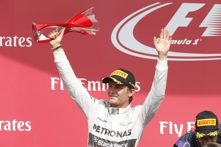 Platz 2 für Nico Rosberg