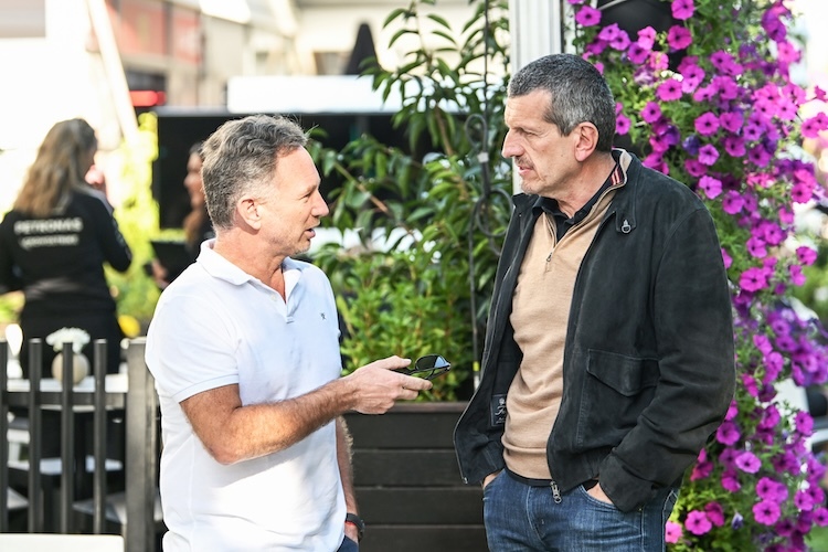 Christian Horner und Günther Steiner