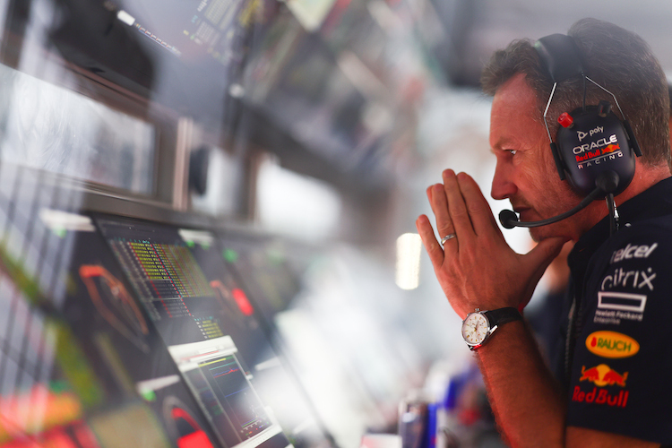 Red Bull Racing-Teamchef Christian Horner erwartet im Grand Prix viel Gegenwind von der Konkurrenz