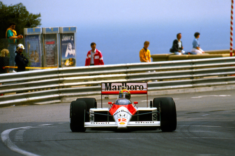 Ayrton Senna 1988 in Monte Carlo