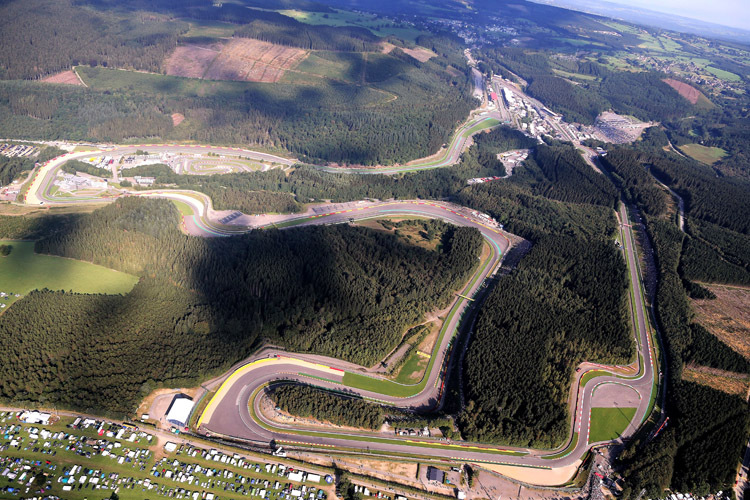 Beliebt: Der Circuit de Spa-Francorchamps ist eine besondere Herausforderung