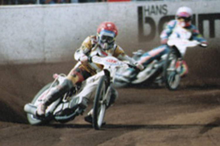 Gerd Riss wurde 1995 im Abensberg-GP Vierter