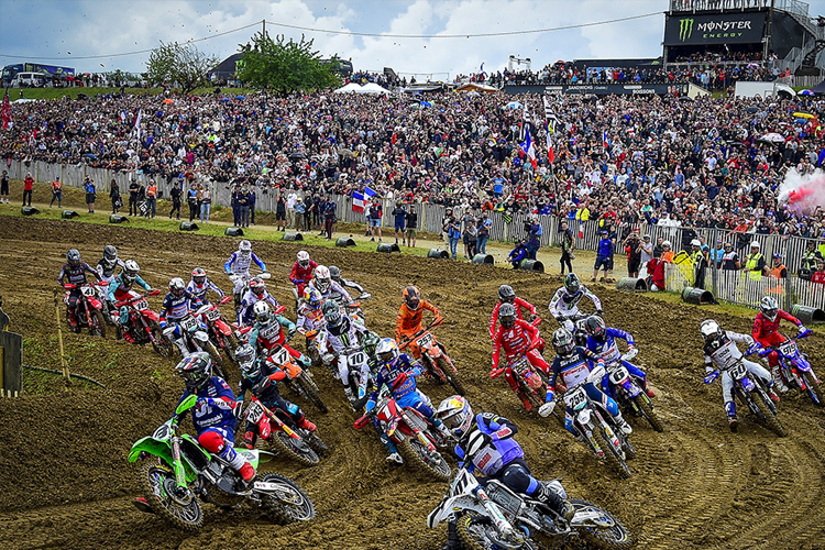 In Saint-Jean-d'Angély wird der 3. Lauf der Motocross-WM ausgetragen