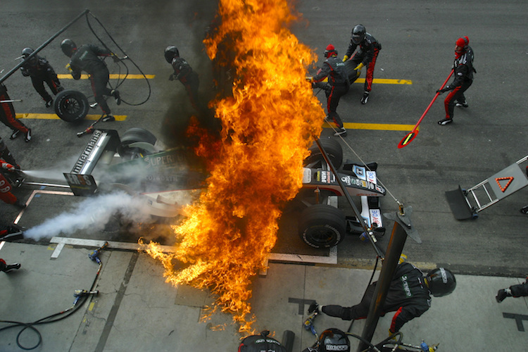 Gianmaria Bruni in Monza 2004