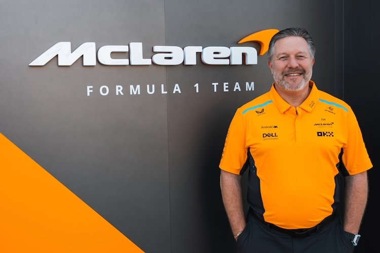 Zak Brown bleibt noch eine ganze Weile an Bord von McLaren