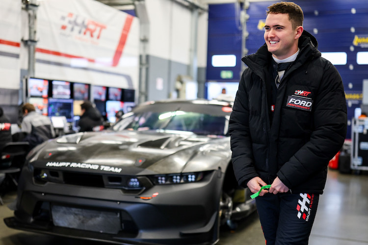 Dennis Fetzer konnte den Ford Mustang GT3 bereits testen