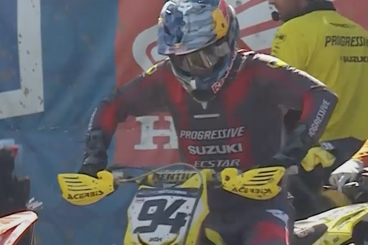 Ken Roczen bei seinem einzigen Auftritt bei den US Nationals der 450er Klasse