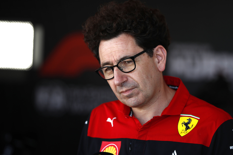 Ferrari-Teamchef Mattia Binotto: «Es wird ein hartes Rennen werden»