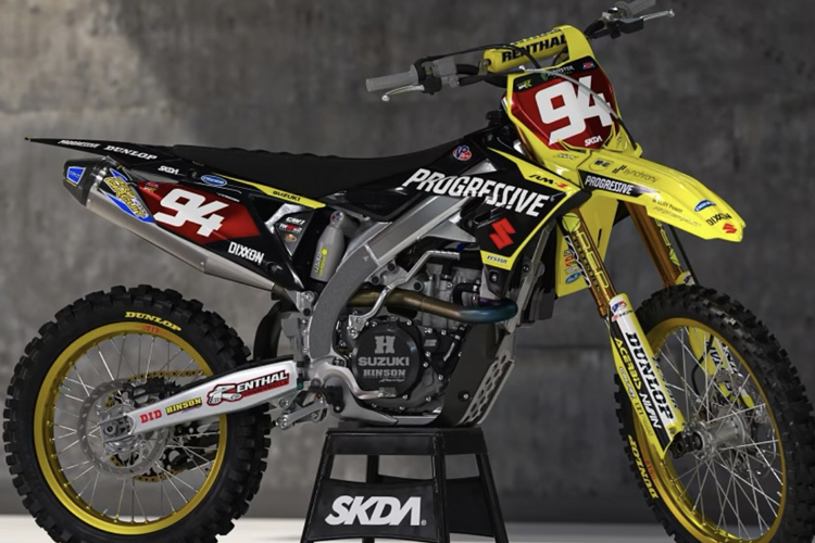 Ken Roczen startet in Glendale mit dem roten Startnummernschild des Meisterschaftsführenden