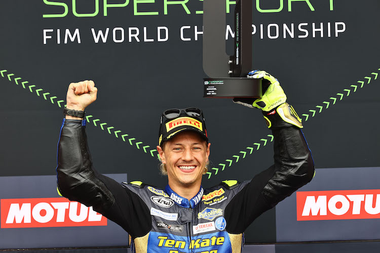 Winner Dominique Aegerter