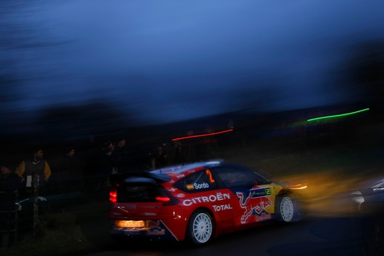 Gestern ging's noch mit dem Regen: Dani Sordo