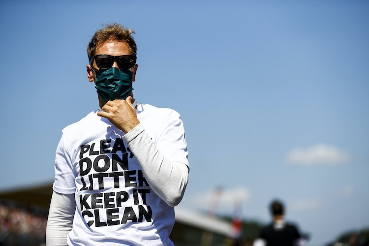 Gutes Vorbild: Sebastian Vettel lässt seinen Worten Taten folgen