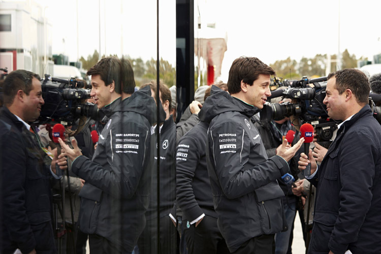 Mercedes-Motorsportdirektor Toto Wolff: «Wir sind siegfähig und können um den Titel fahren»