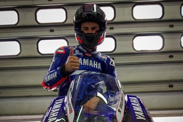 Jorge Lorenzo freut sich auf seine neue Aufgabe als Yamaha-MotoGP-Testfahrer