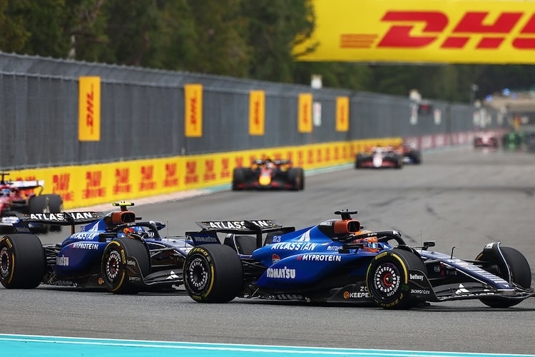 Alex Albon und Carlos Sainz