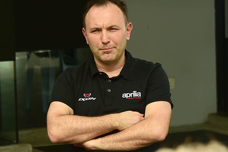 Paolo Bonora, Race Manager bei Aprilia