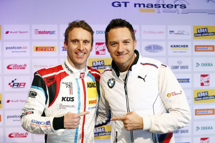 Neu im ADAC GT Masters: Timo Bernhard (li.) und Timo Scheider