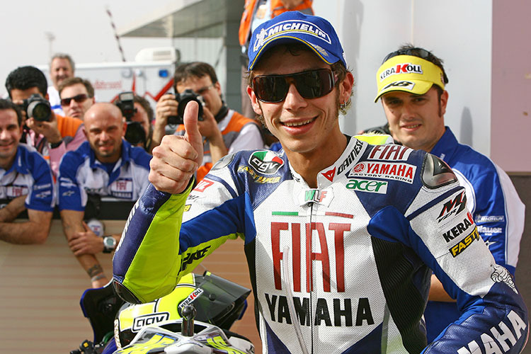 Vier Siege in Katar: Rossi triumphierte 2005, 2006, 2010 und 2015.