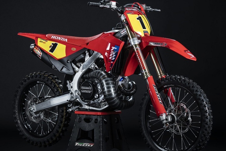 Tomasin T500: Kein Gebastel mit einem gebrauchtren 500er Motor der Honda CR500, sondern ein 500er mit Einspritzung im Fahrwerk der Honda CRF450